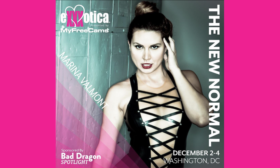 Naked News' Marina Valmont Appearing at Exxxotica DC