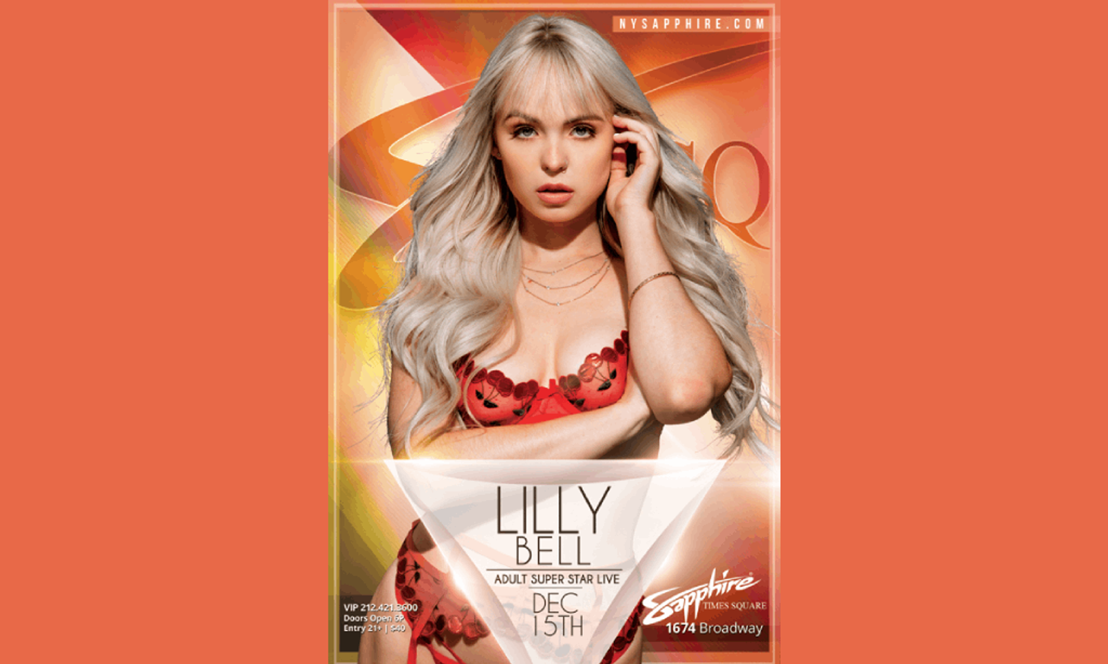 Lilly Bell to Make Feature Dancing Debut at Sapphire Times Square