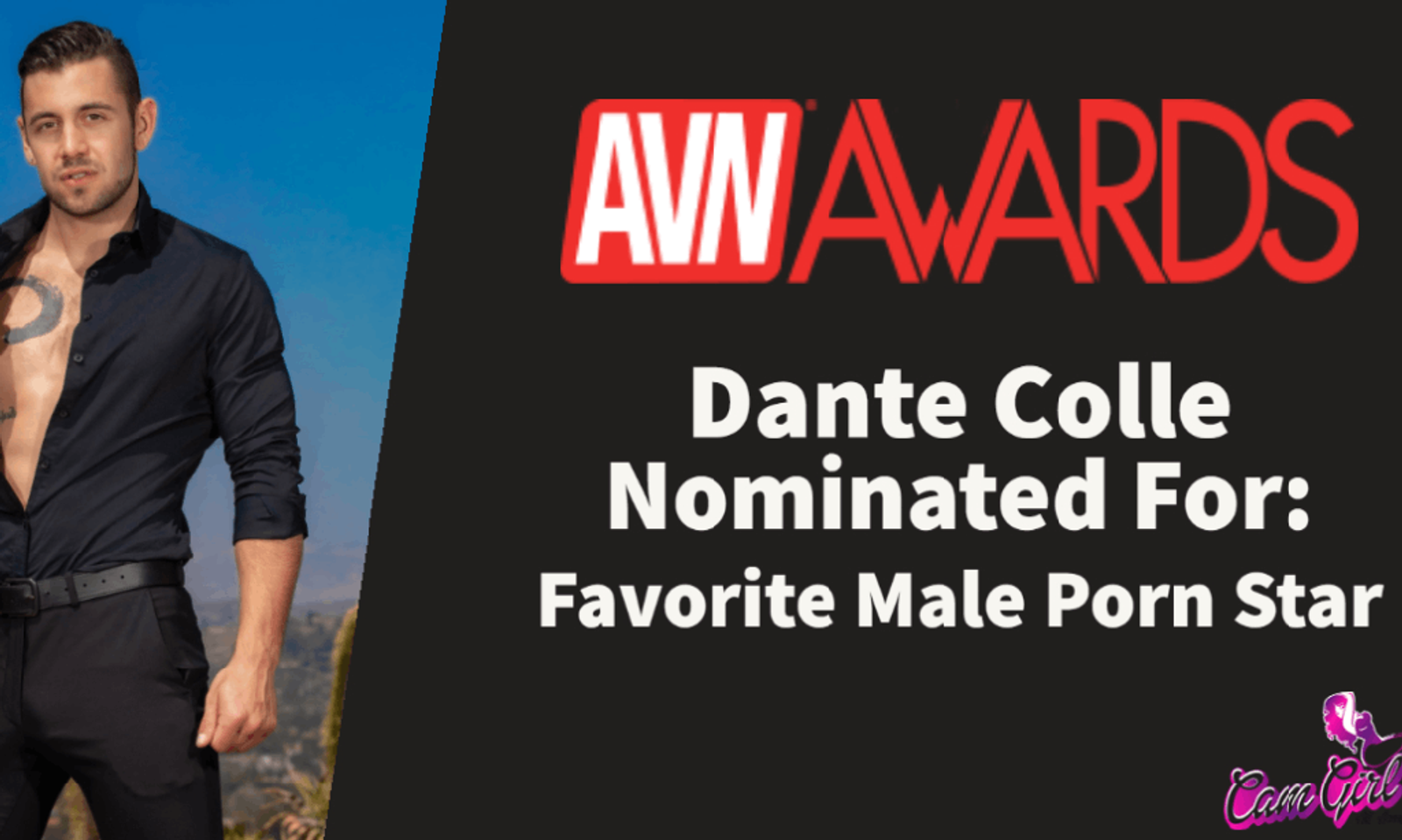 Dante Colle Gains Additional AVN Nominations Through Fan Voting