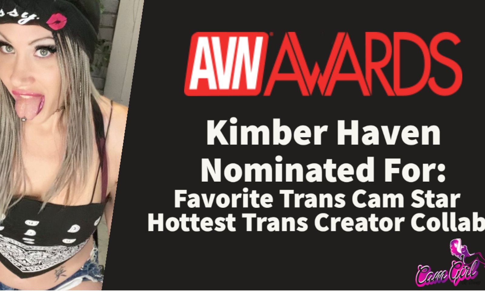 Kimber Haven Earns Two Nominations for Fan-Voted 2023 AVN Awards