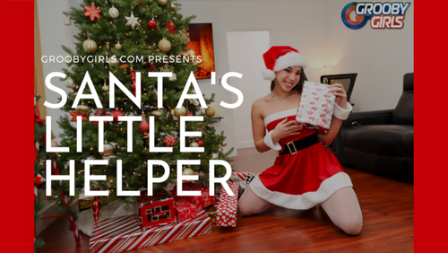 Kasey Kei Appears in 'Santa’s Little Helper' on GroobyGirls.com