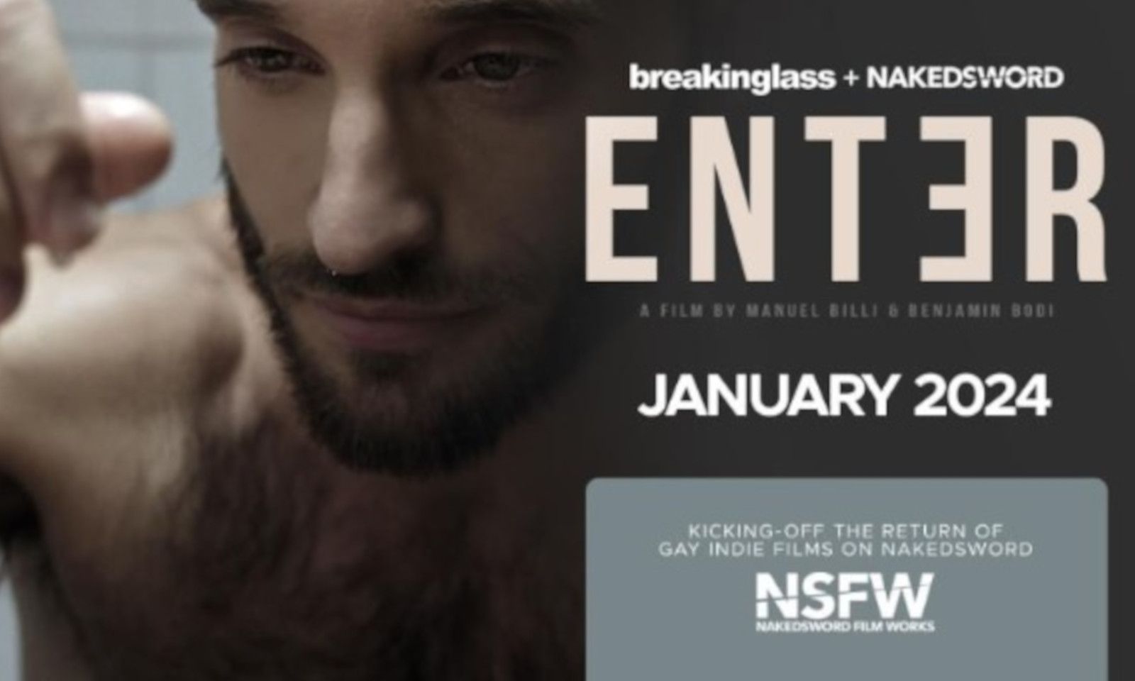 NakedSword Debuts Erotic French Film 'Enter'