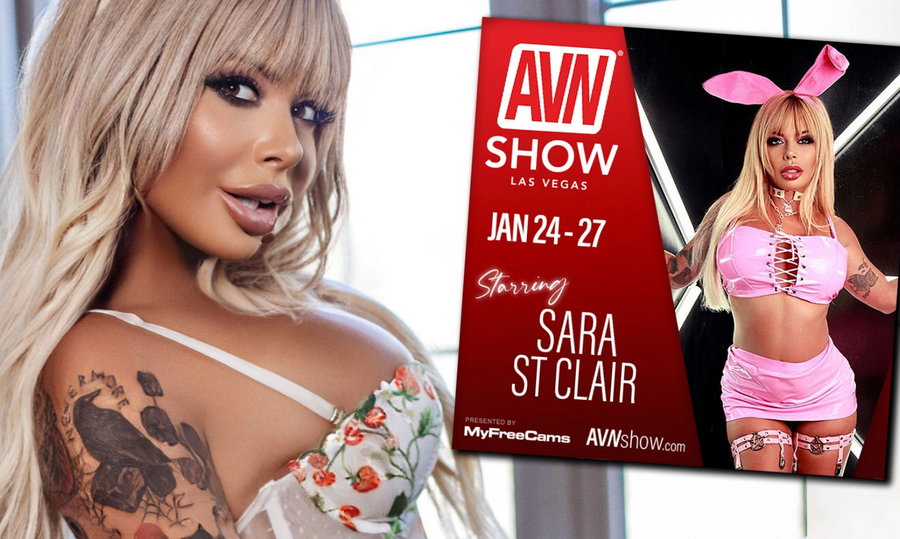 Sara St. Clair to Make Appearance at AVN