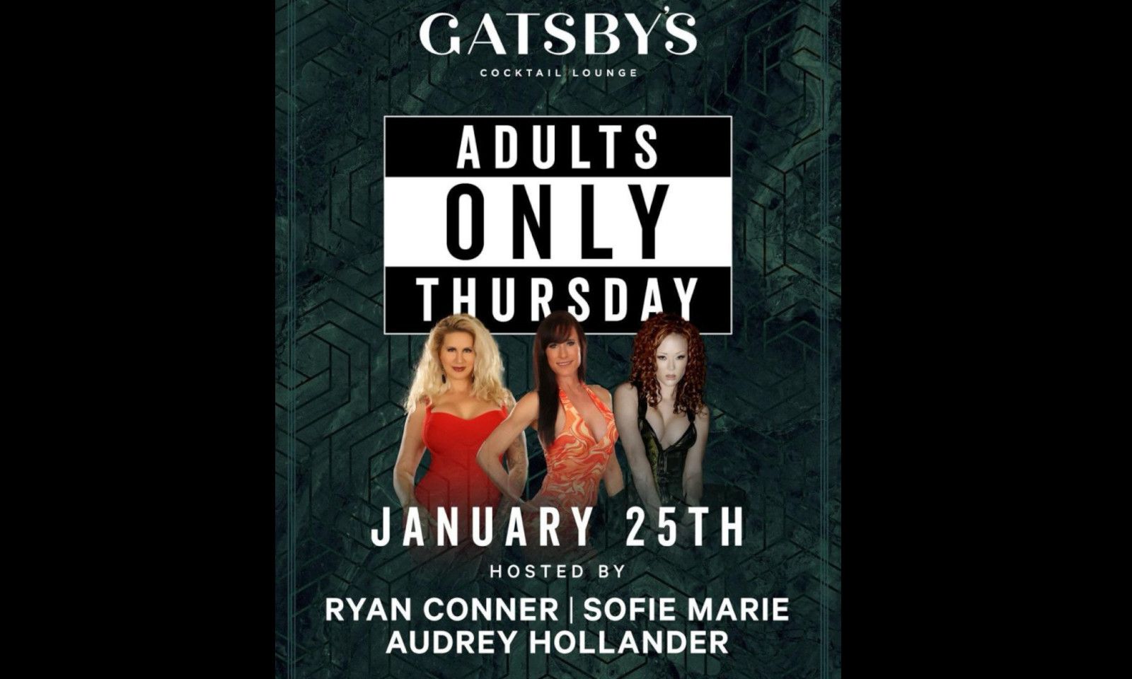 Gatsby's Lounge to Host Audrey Hollander, Others Thursday