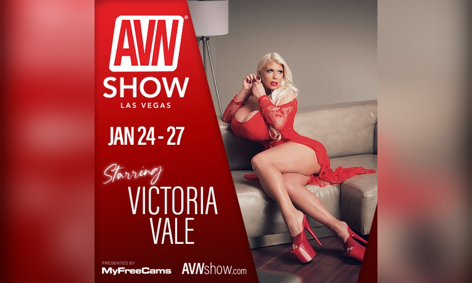 Victoria Vale Will Be At AEE, AVN Awards