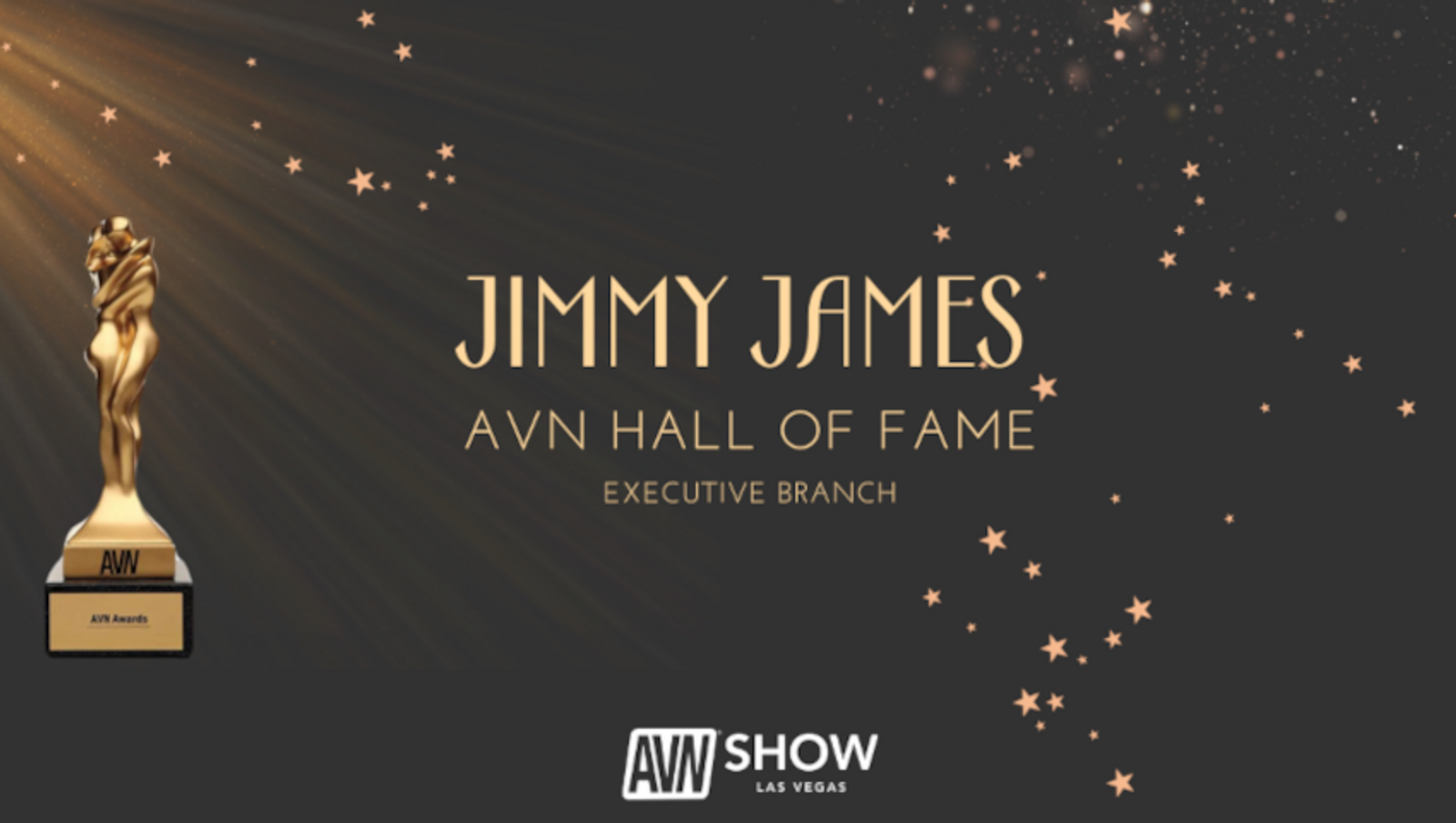 Jimmy James Inducted Into AVN Hall of Fame