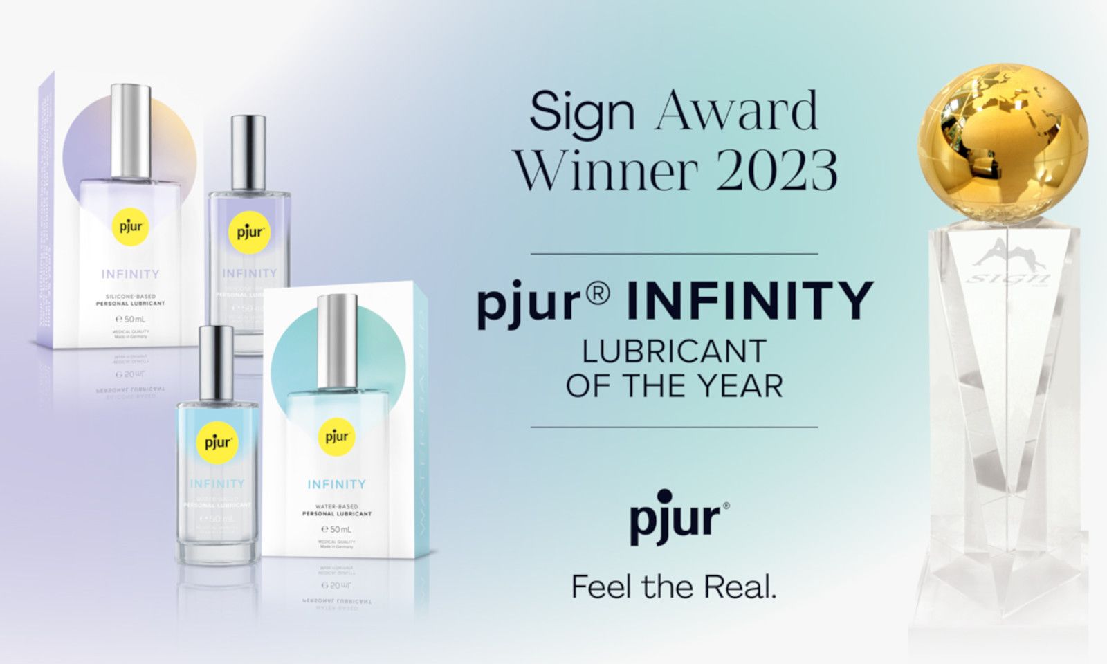 pjur Infinity Named Lubricant of the Year by SIGN Magazine