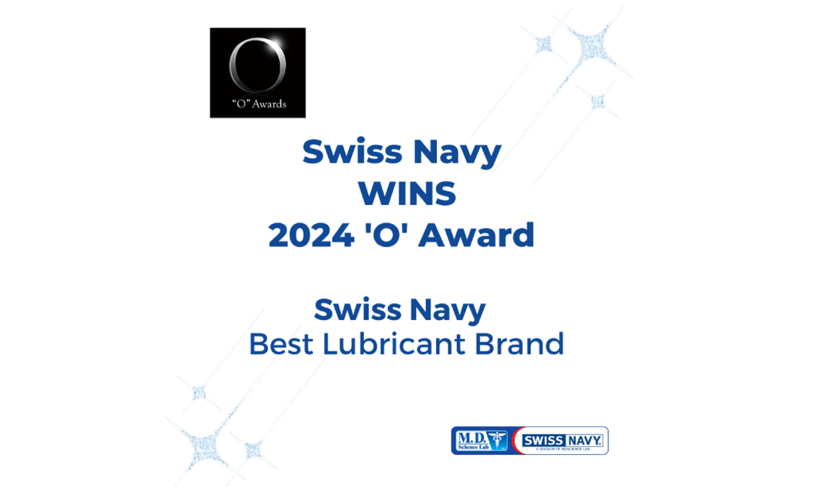 Swiss Navy Wins 2024 ‘O’ Award for Best Lubricant Brand