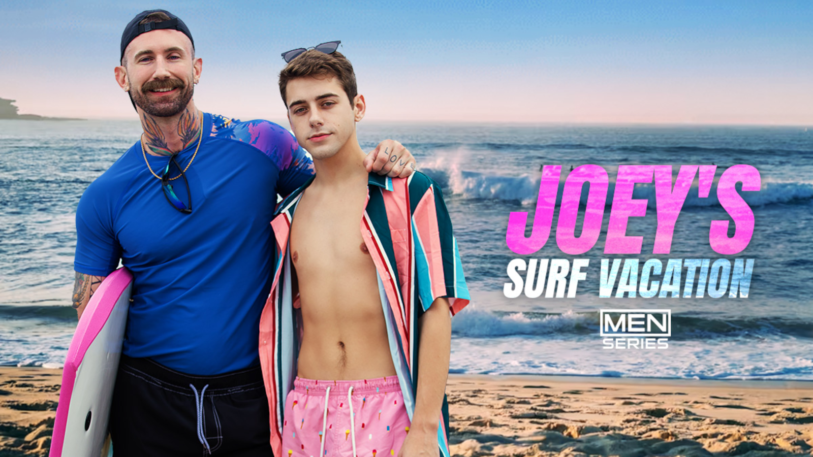 Men.com Announces New Series 'Joey's Surf Vacation'