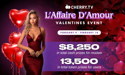 Cherry.tv to Launch 'L'Affaire D'Amour' Valentine's Contest