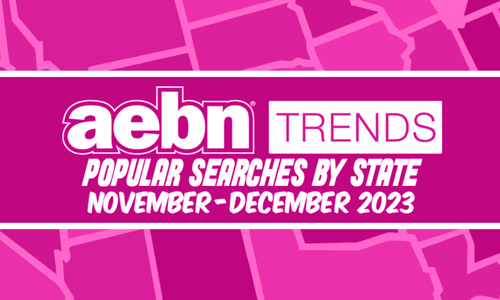 AEBN Trends Popular Searches of November and December 2023