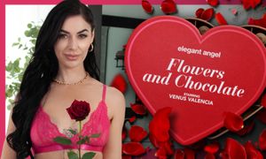 Elegant Angel Celebrates Valentine’s Day With Venus Valencia