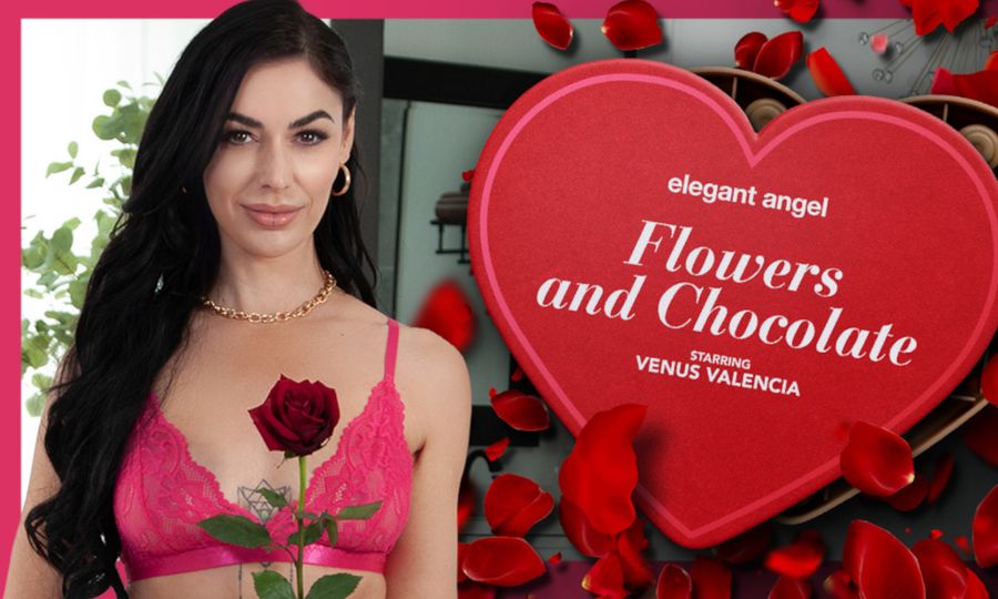 Elegant Angel Celebrates Valentine’s Day With Venus Valencia