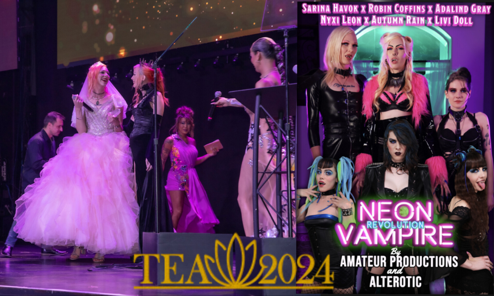 Couple Sarina Havok, Robin Coffins Receive Four TEA Nominations