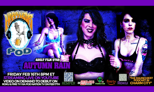 Autumn Rain to Guest on 'The Happy Hour Podcast' Tonight
