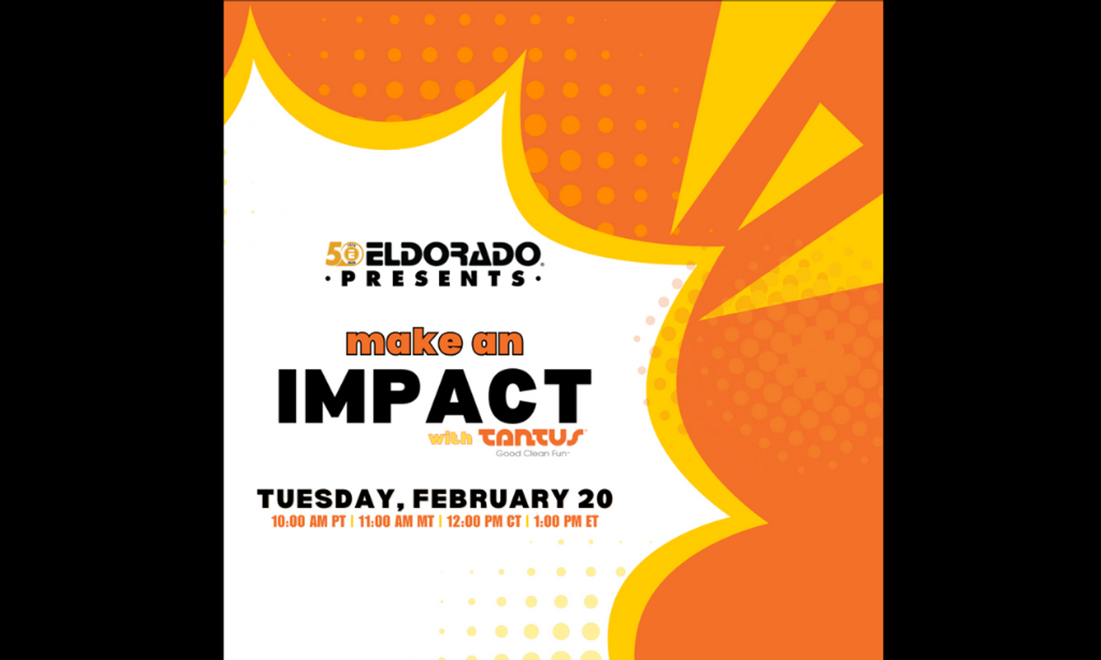 Eldorado Partners With Tantus for Today's Facebook Live Event