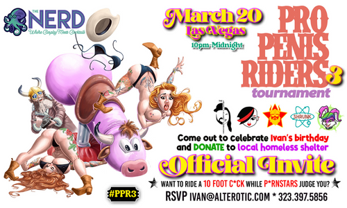 Pro Penis Riders 3 Prepares for Another Donation Drive Event