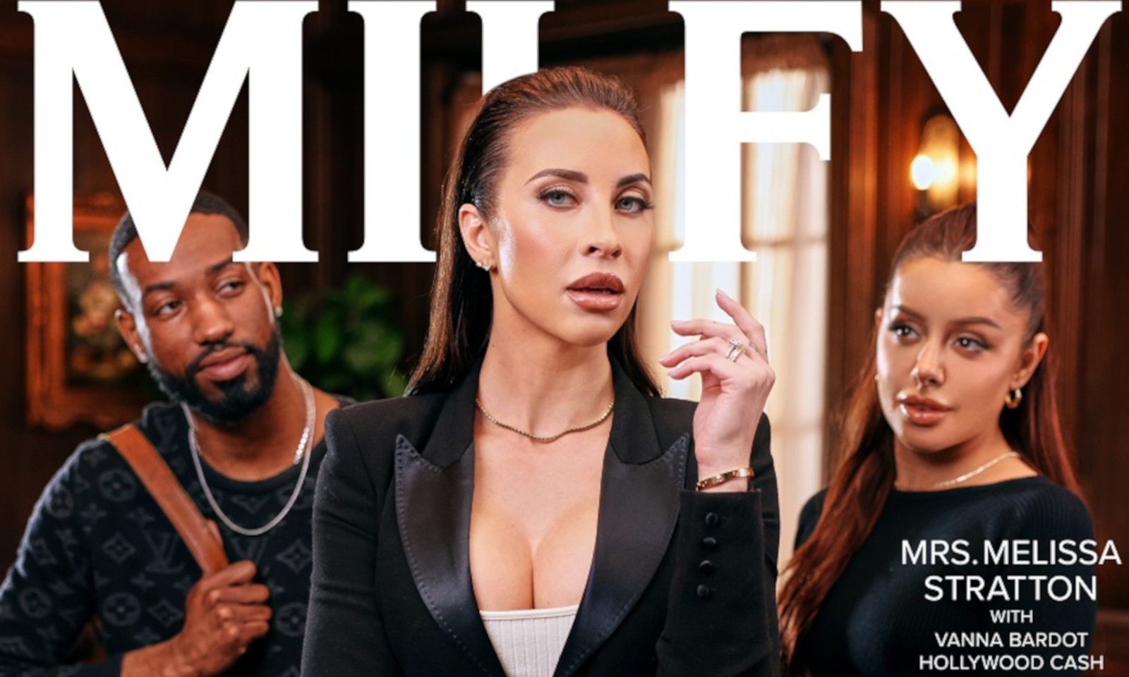 Melissa Stratton Stars in New Three-Way Scene From MILFY