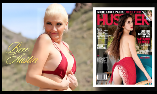 Bree Austin Interviewed in Hustler’s February 2024 Issue