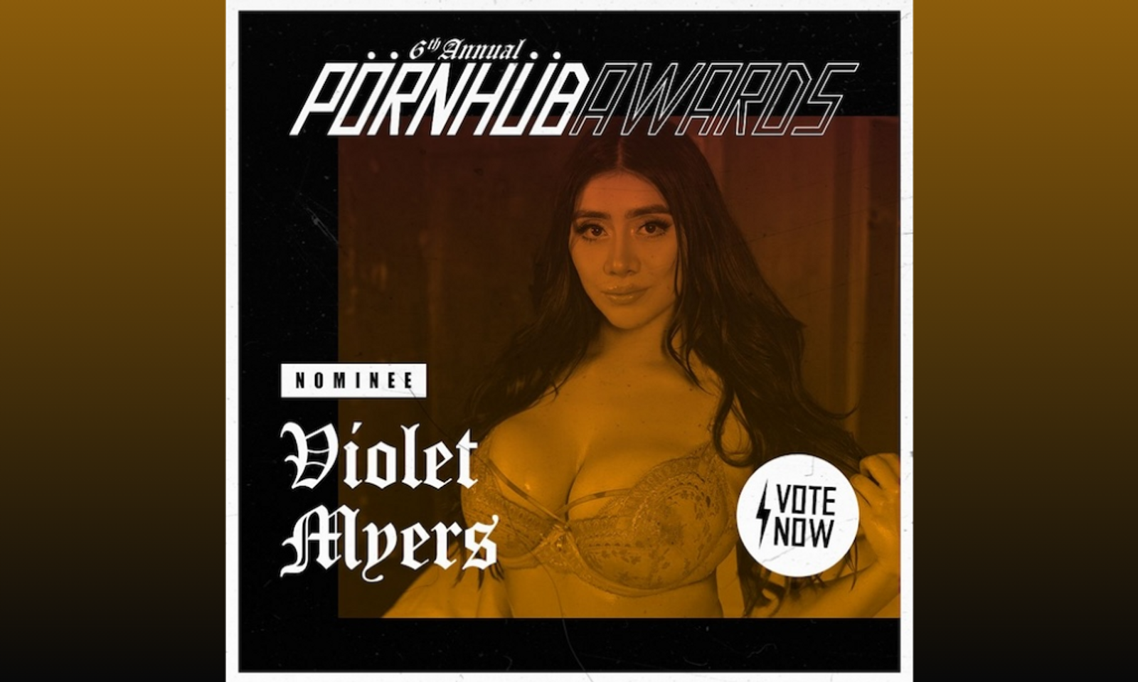 Violet Myers Scores Five Pornhub Awards Nominations