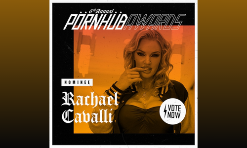 Rachael Cavalli Scores Her First Pornhub Award Nomination