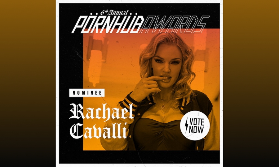 Rachael Cavalli Scores Her First Pornhub Award Nomination