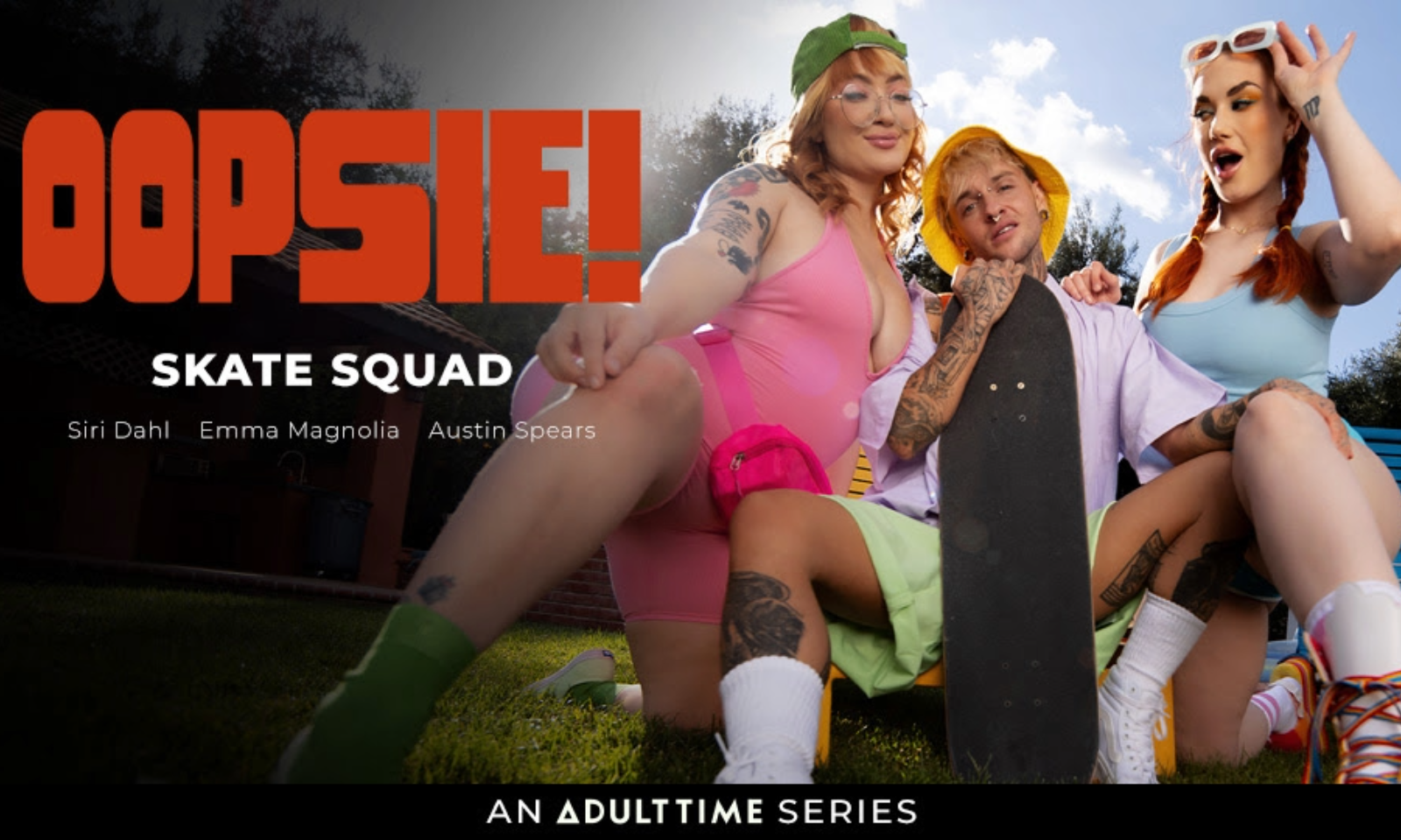 Adult Time Drops 'Skate Squad' With Siri Dahl and Emma Magnolia