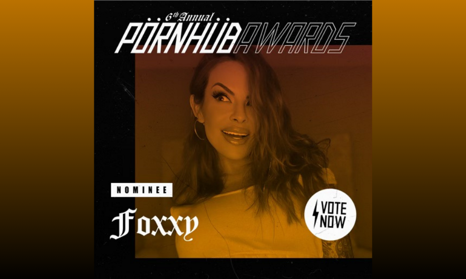 Foxxy Receives Two Pornhub Award Nominations
