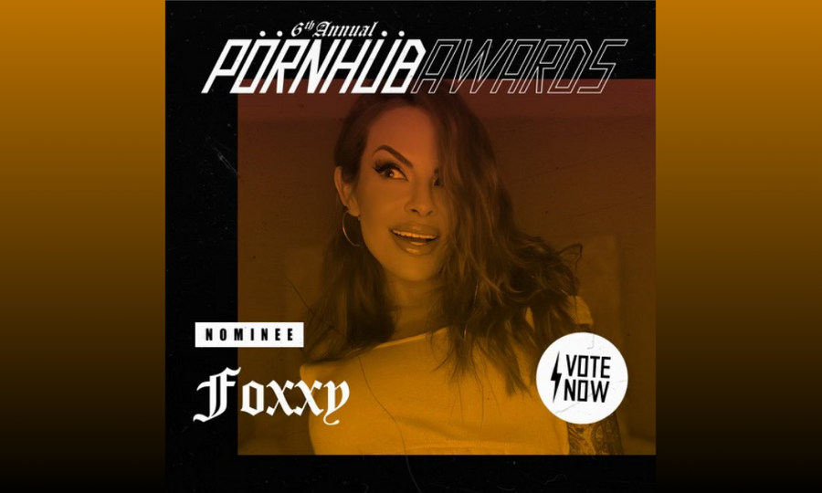 Foxxy Receives Two Pornhub Award Nominations