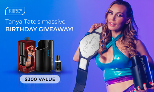 Kiiroo Celebrates Tanya Tate's Birthday With Exclusive Giveaway