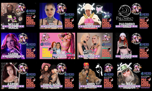 Pro Penis Riders 3 Announces Judges, Participants, Prizes