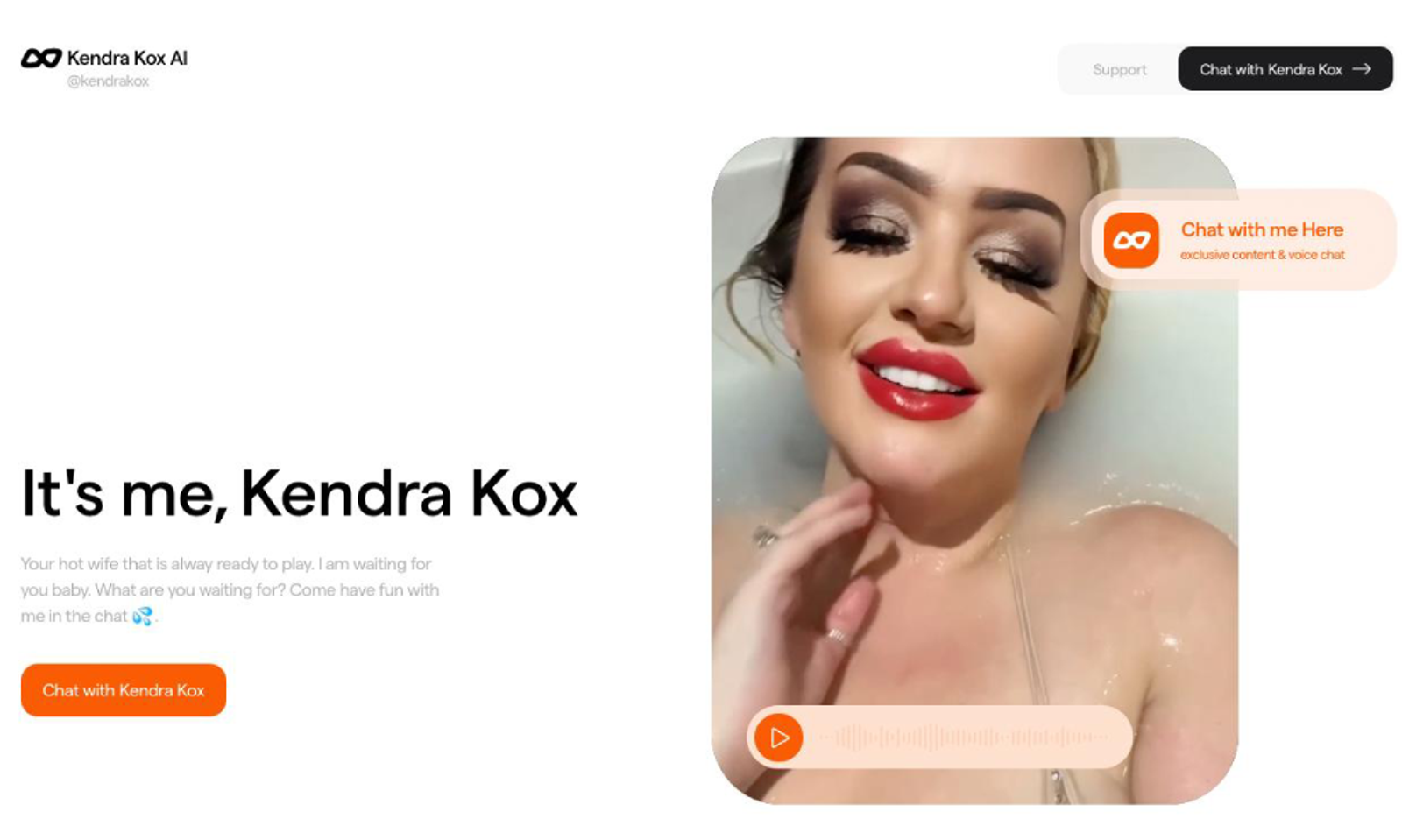 Kendra Kox Launches AI Companion Through Swoons