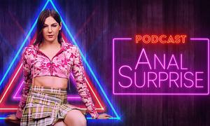 Amanda Riley Stars in 'Podcast Anal Surprise' for TransAngels