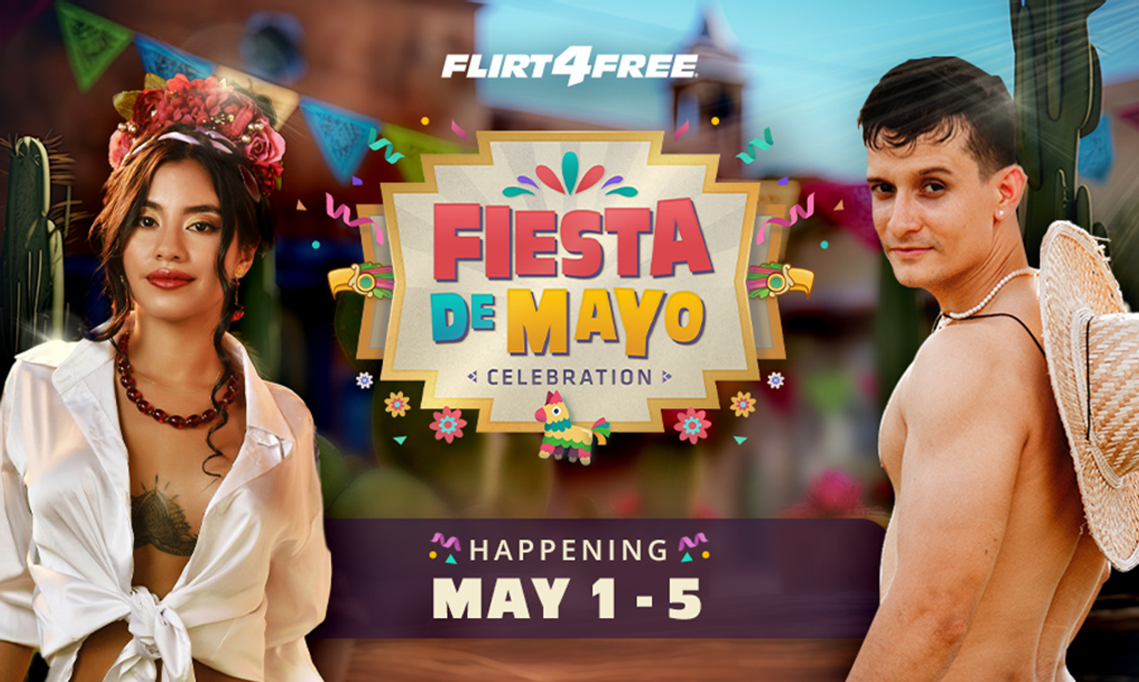 Flirt4Free Set to Launch Fiesta de Mayo Contest