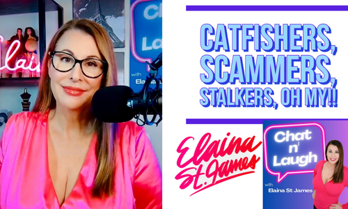 Elaina St. James Talks Catfishers, Scammers, Stalkers on Podcast