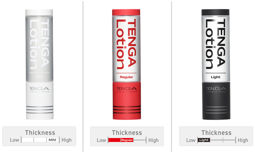 Tenga Unveils Lotion Line in Newly Redesigned Bottles