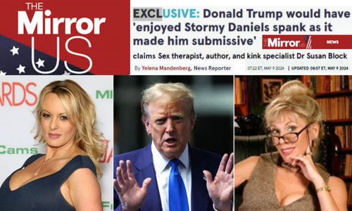 Susan Block Talks Stormy Daniels, Donald Trump With The Mirror