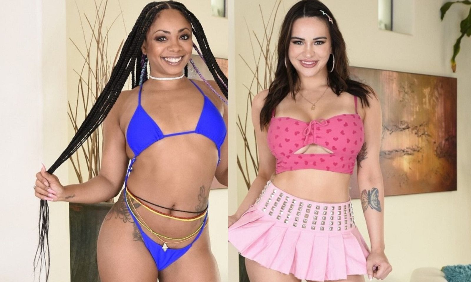 Cali Caliente, Aviana Violet Headline at DP Diva, PervCity