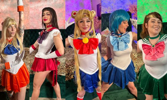 Finny Fox Directs, Stars in 'Sailor Moon' ManyVids Series