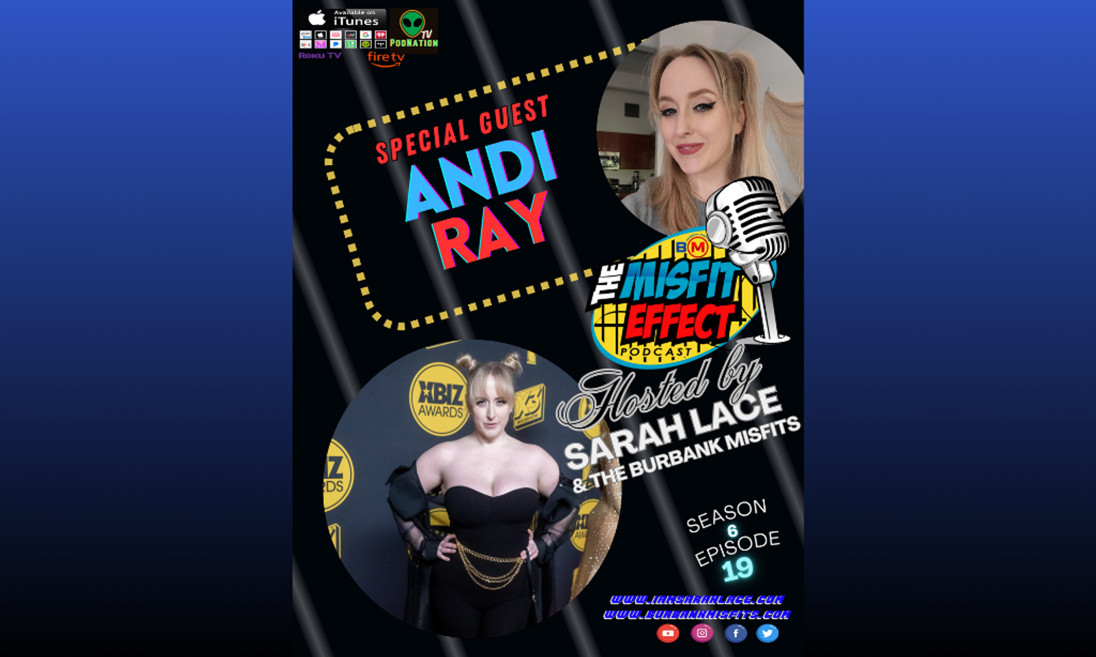 Andi Ray Guests on the 'Misfit Effect' Podcast