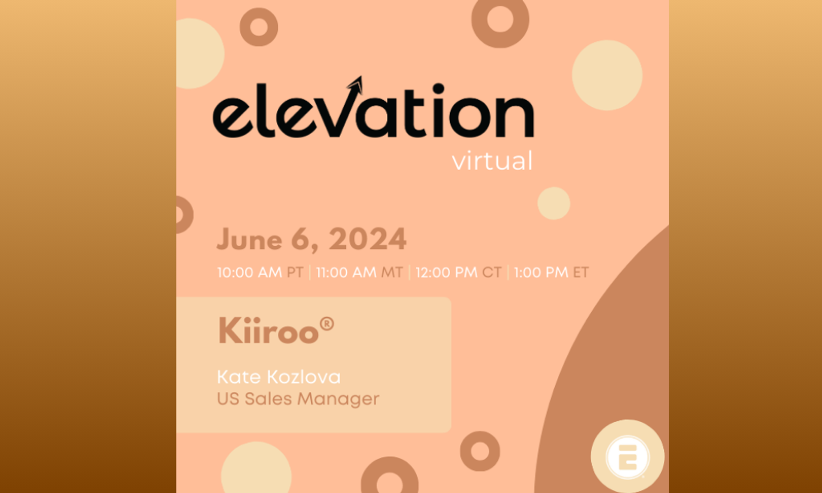 Eldorado to Host June Virtual Elevation