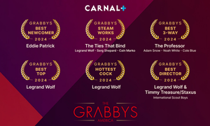 Carnal Media, Legrand Wolf Score Six Grabby America Awards