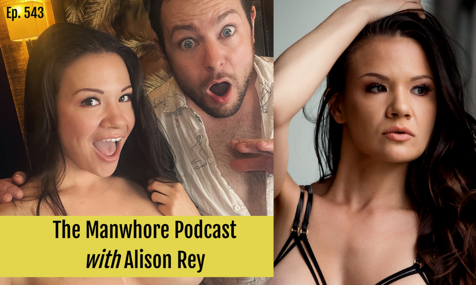 Alison Rey Talks Intimacy, Polyamory on 'The Manwhore Podcast'