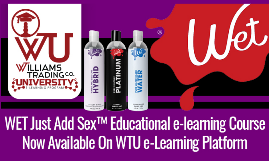 Williams Trading University Adds Wet’s 'Just Add Sex' Course