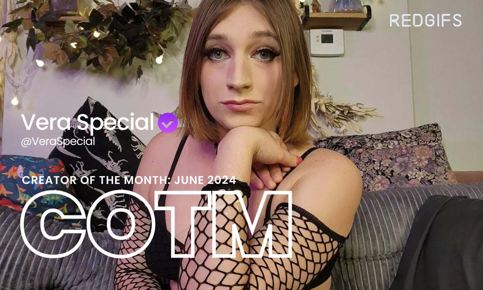 Vera Special Selected as RedGIFs' June Creator of the Month