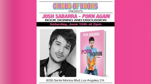 Josh Sabarra to Sign Memoir at Circus of Books