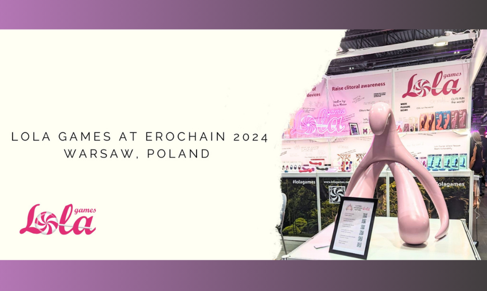 Lola Games Showcases Sexual Wellness Products at Erochain