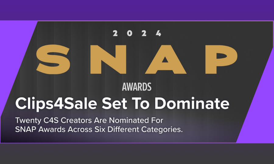 Clips4Sale Creators Set to Attend London's SNAP Awards