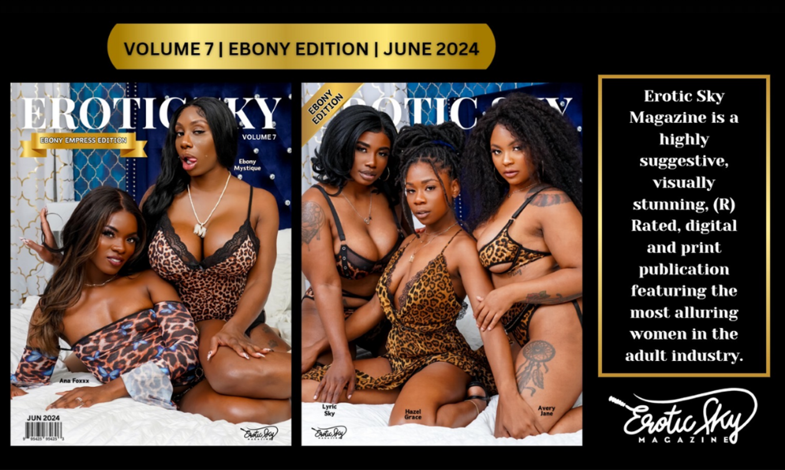 Erotic Sky Magazine Launches Ebony Empress Edition on Juneteenth