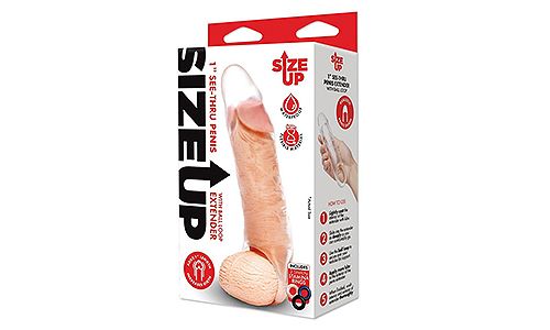 1” See Thru Penis Extender